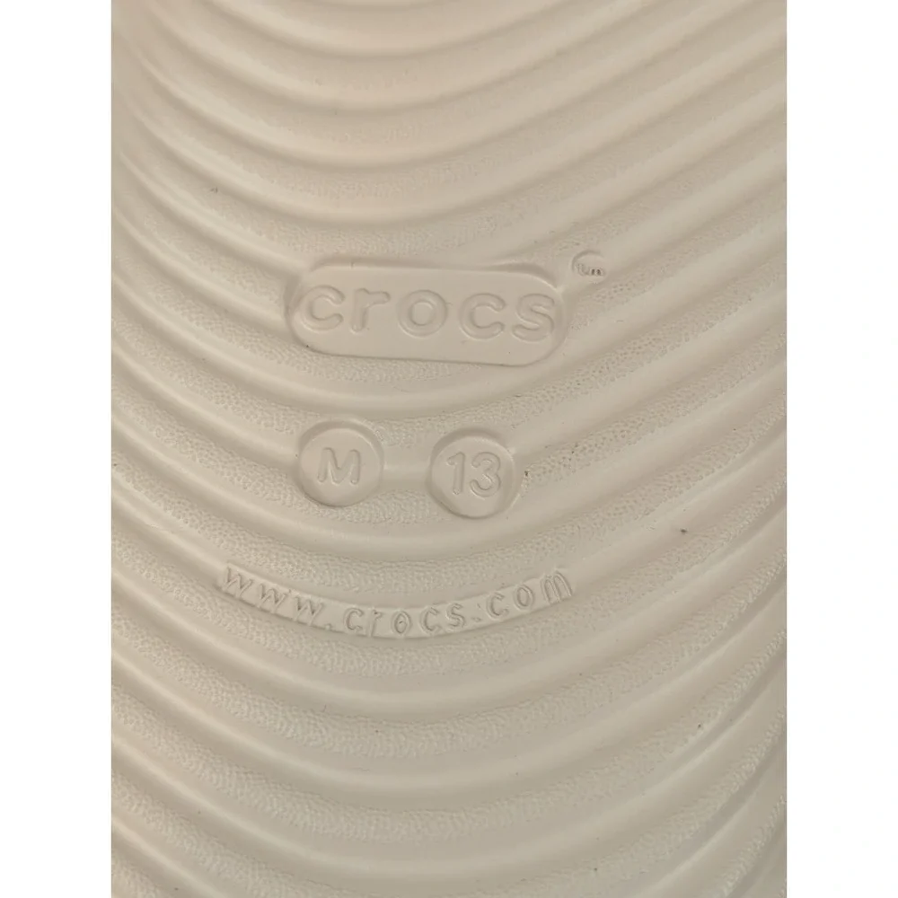 Crocs Mellow Recovery Flip Flops Men's 13 Pink Clay Argyle Rose New Tags
